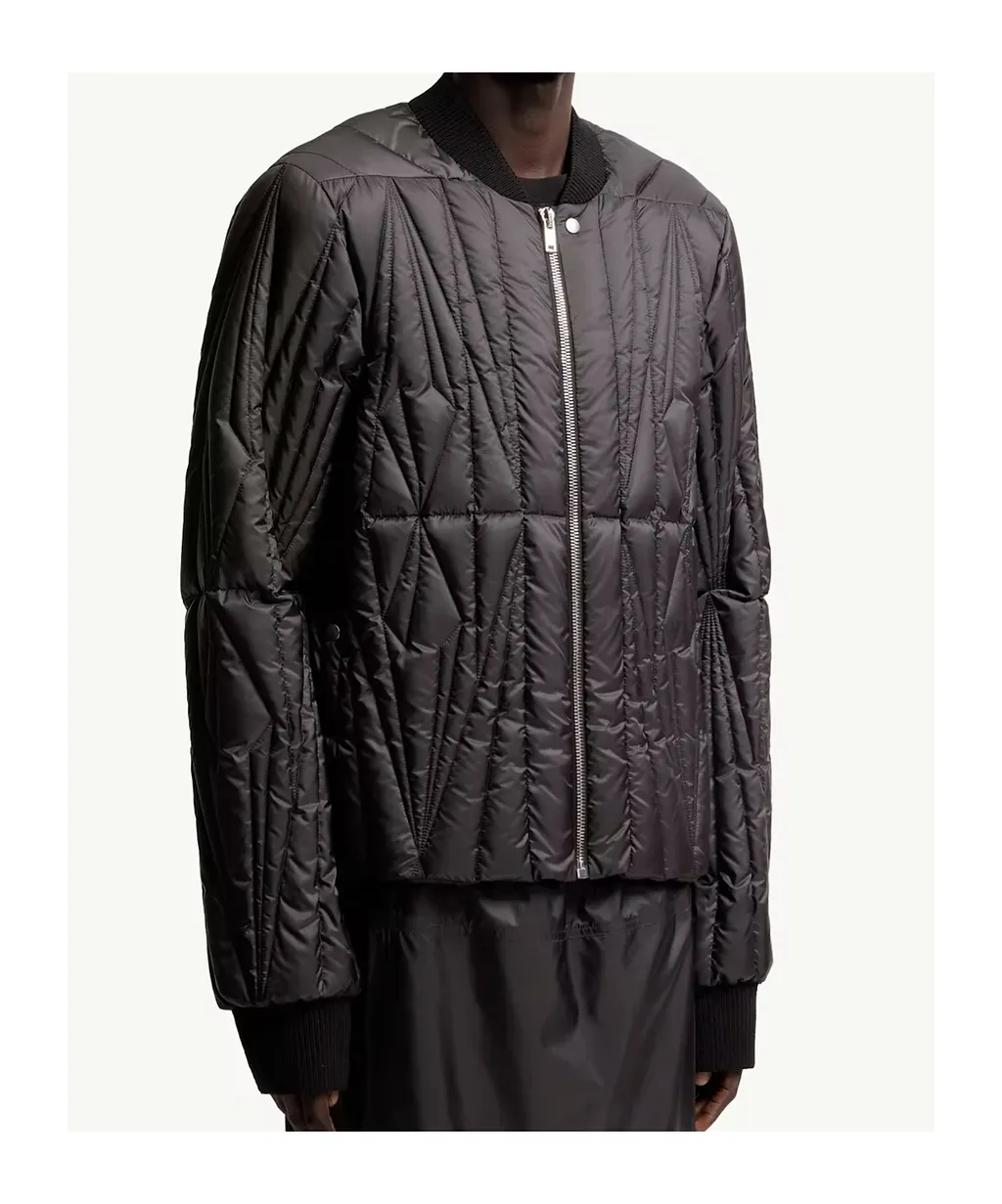 Moncler + Rick Owens Geocamo Flight Down Bomber Jacket