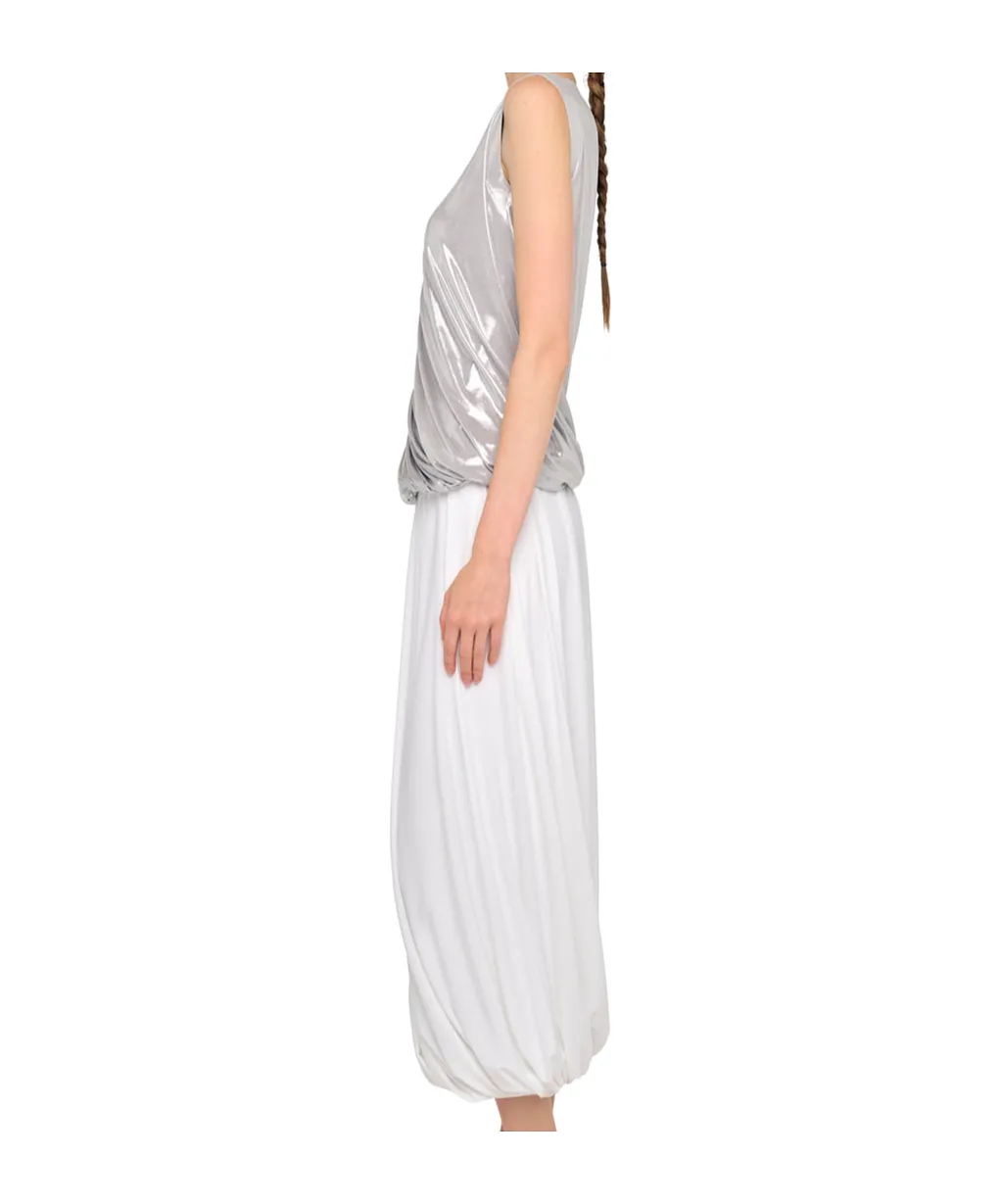 Norma Kamali Draped Sleeveless Top