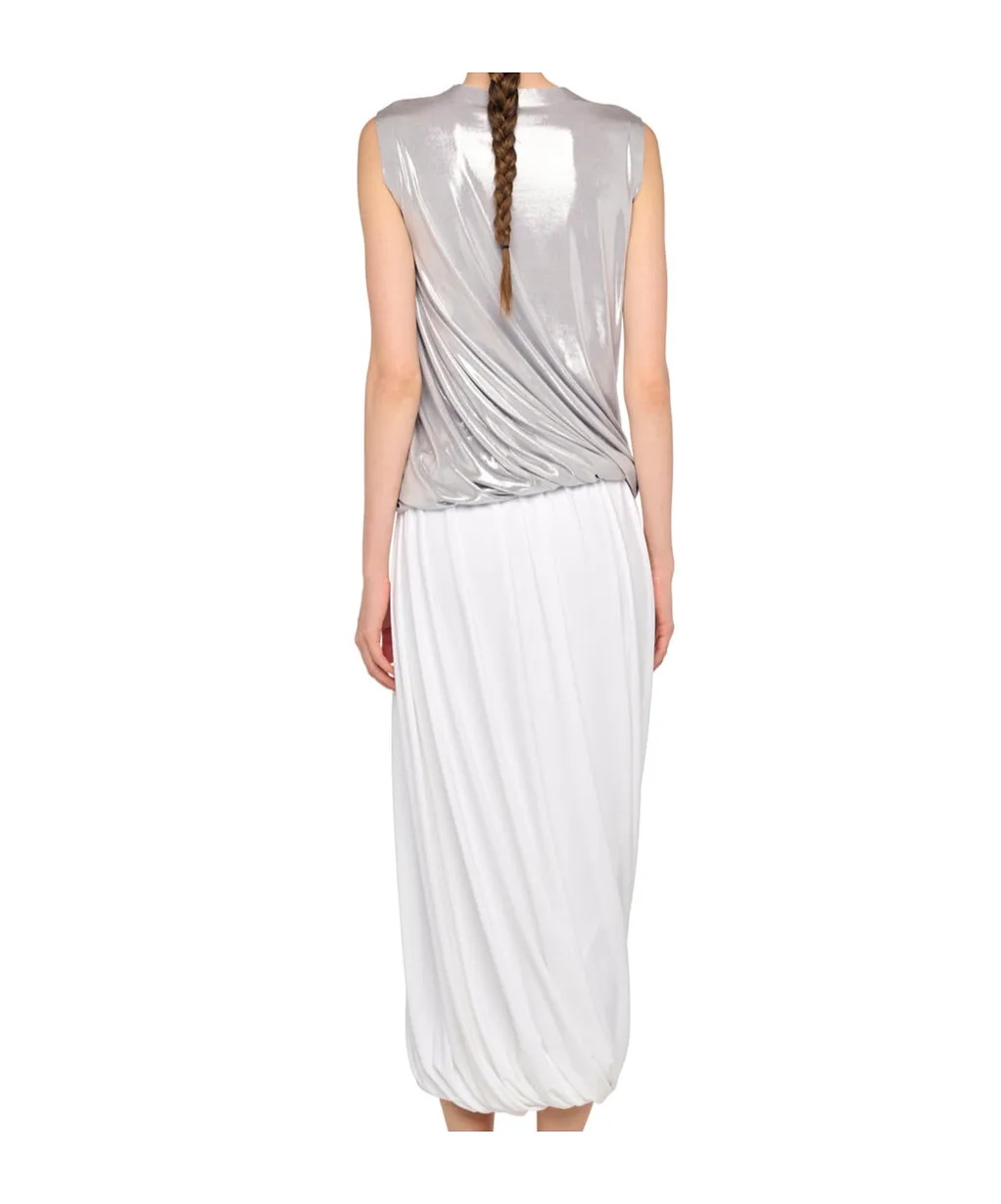 Norma Kamali Draped Sleeveless Top