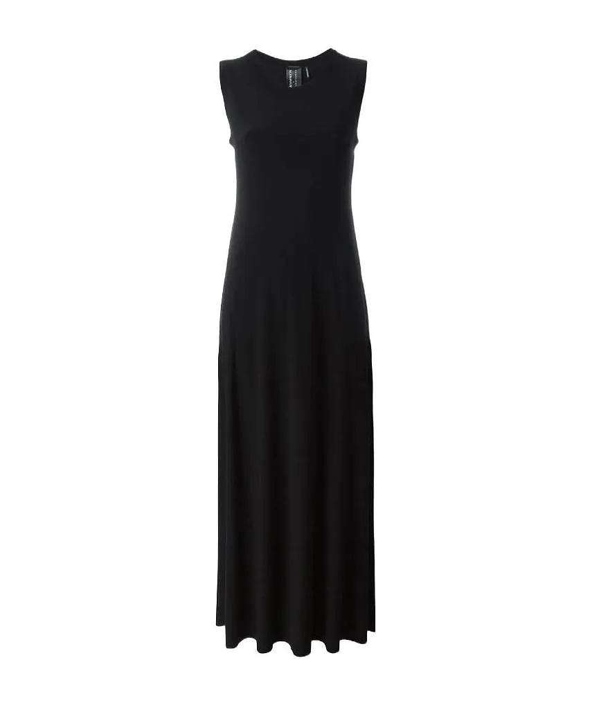 Sleeveless Velvet Long Dress