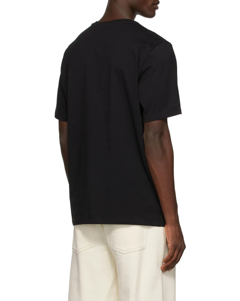 Msgm Logo Printed Crew Neck T-Shirt