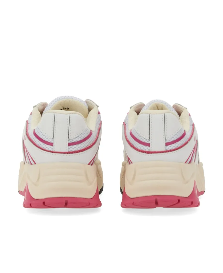 Msgm Panelled Lace-Up Sneakers