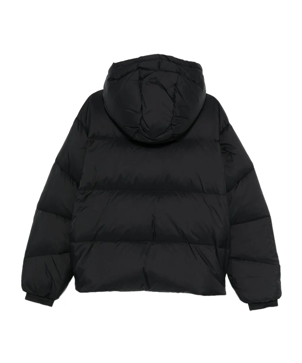 Msgm Zipped Hooded Puffer Jacket
