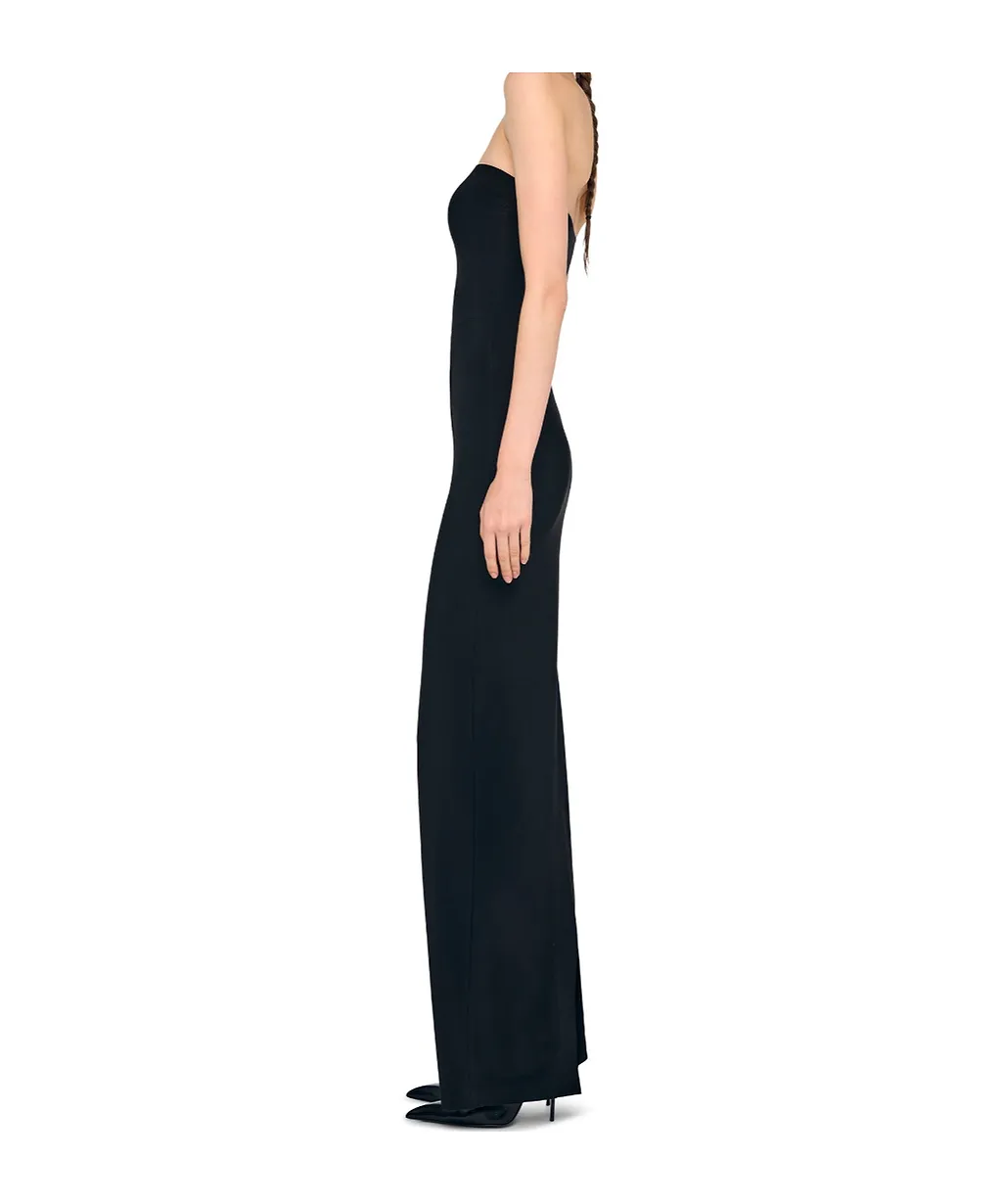 Norma Kamali Strapless Column Dress
