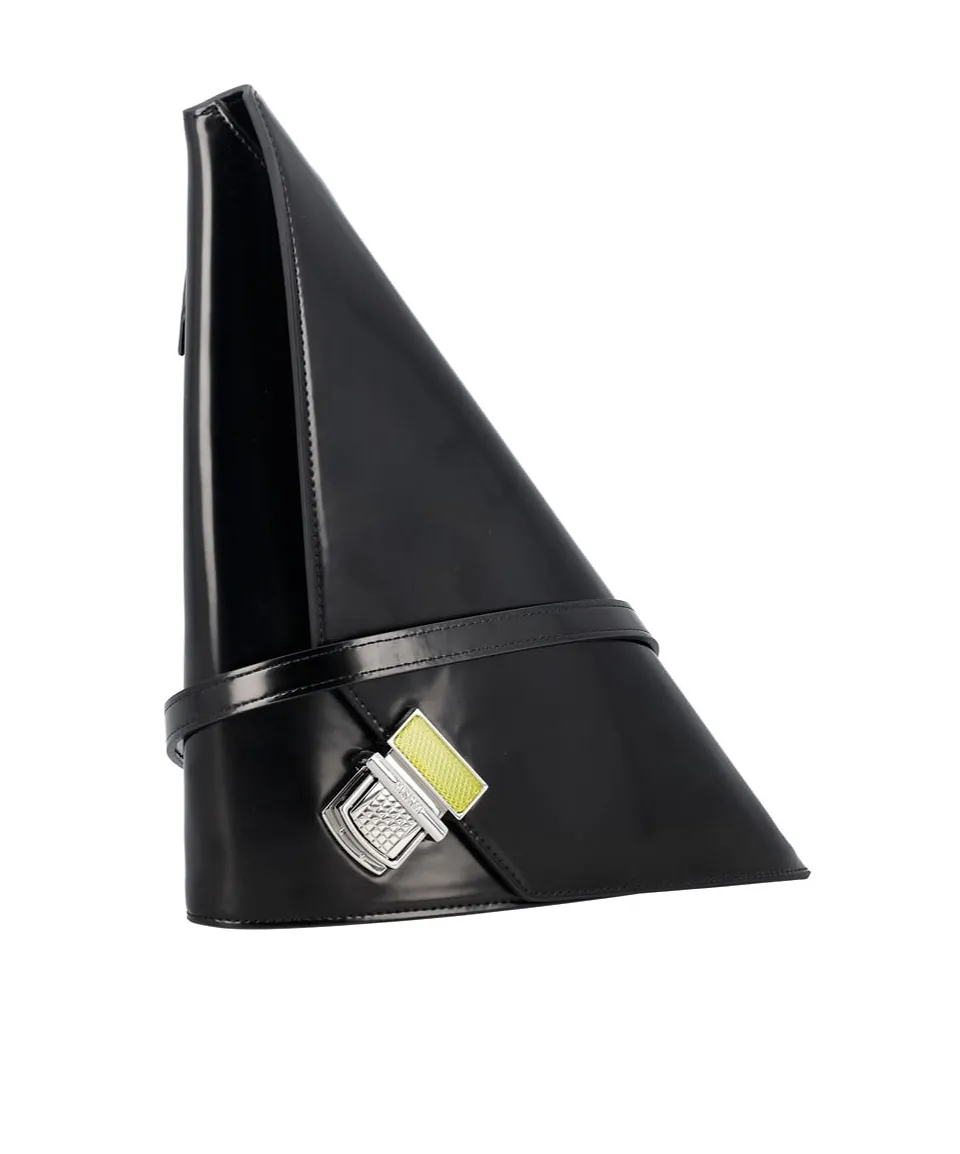 Triangle-Shape Clutch Bag