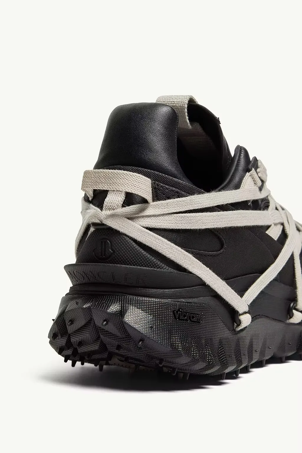 Moncler + Rick Owens Trailgrip Megalace Leather Sneakers