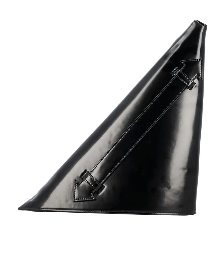 Triangle-Shape Clutch Bag