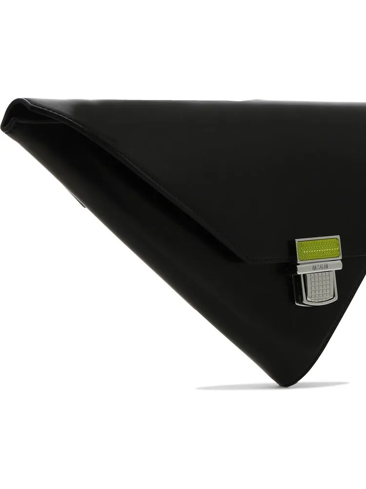 Triangle-Shape Clutch Bag