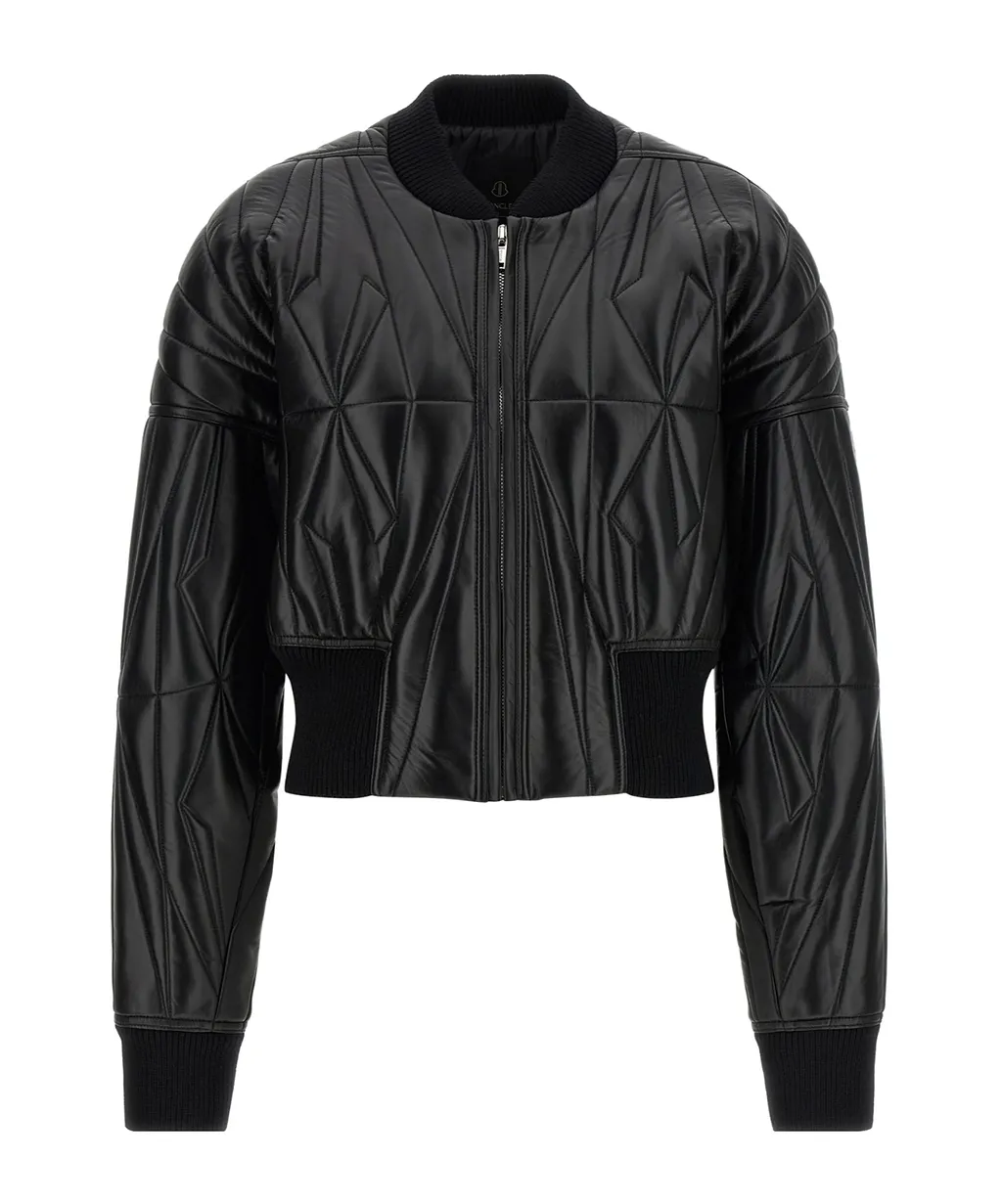 Moncler + Rick Owens Zip-Up Quilted Jacket
