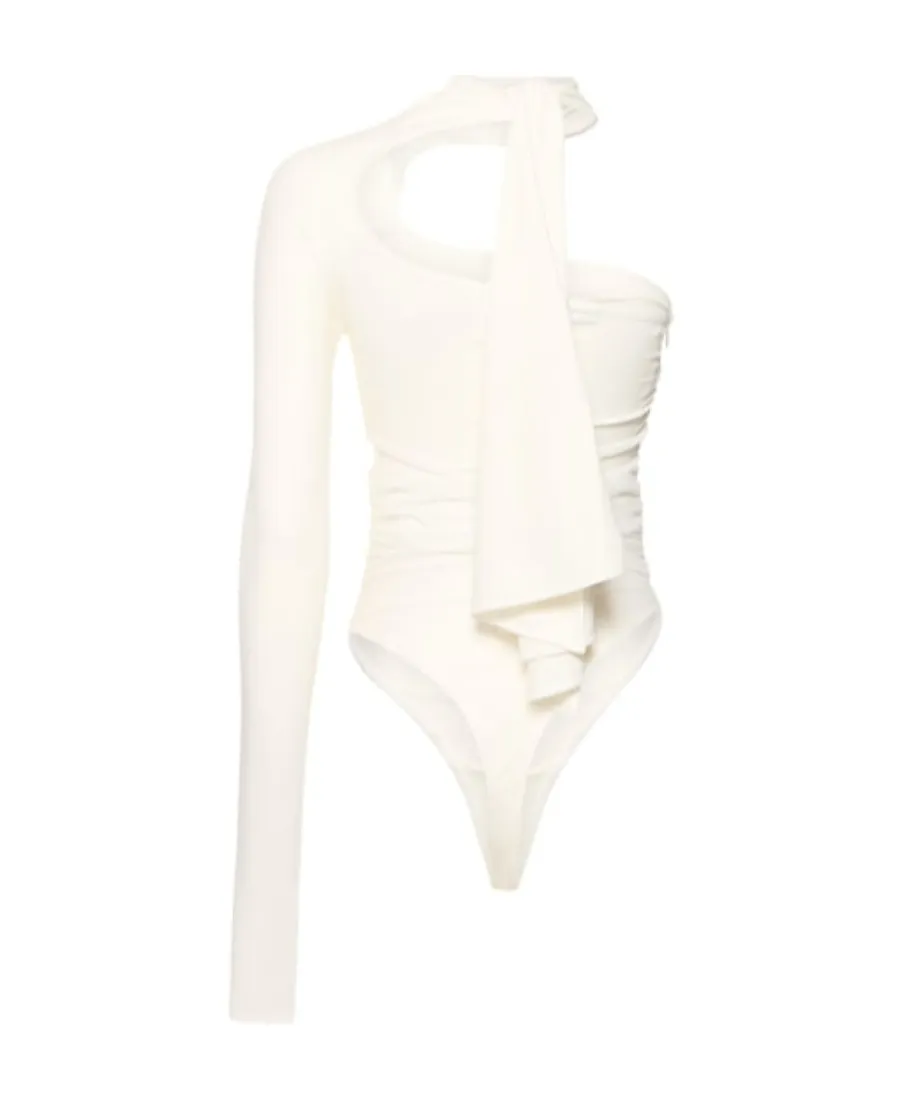 Asymmetrical Mesh Jumpsuit