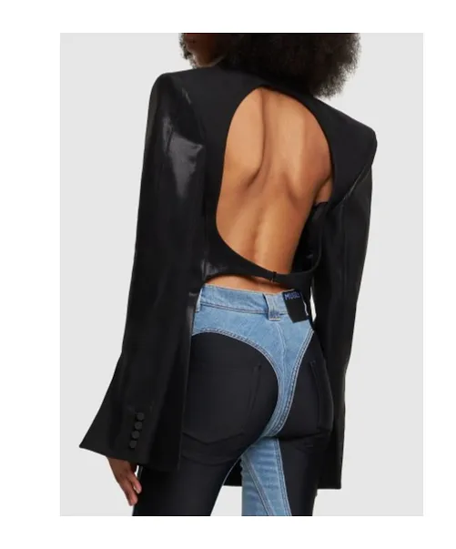 Backless Suit Coat
