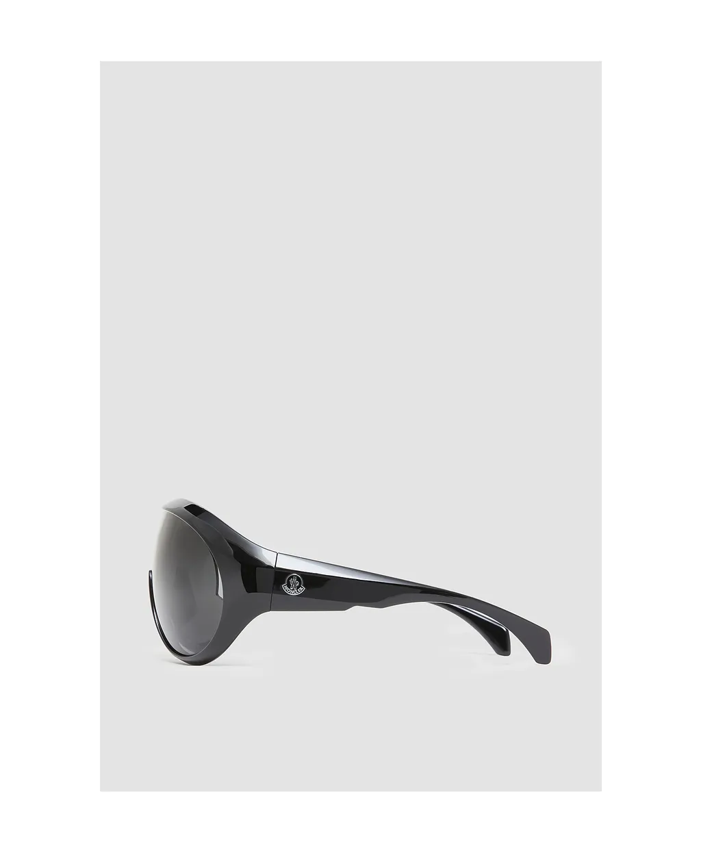 Contrast Oval Sunglasses