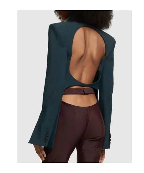 Backless Suit Coat