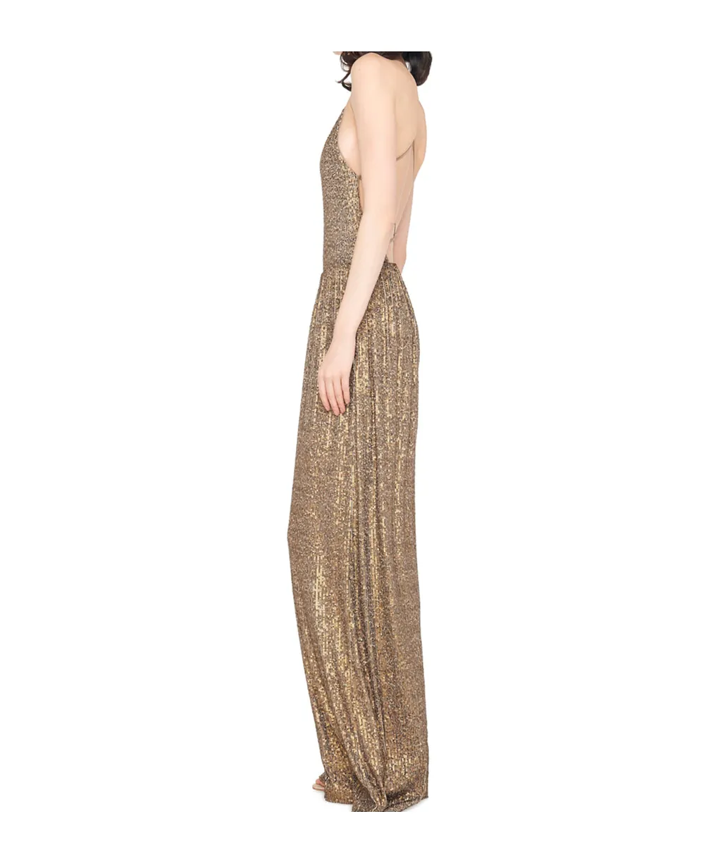 V-Neck Jumpsuit