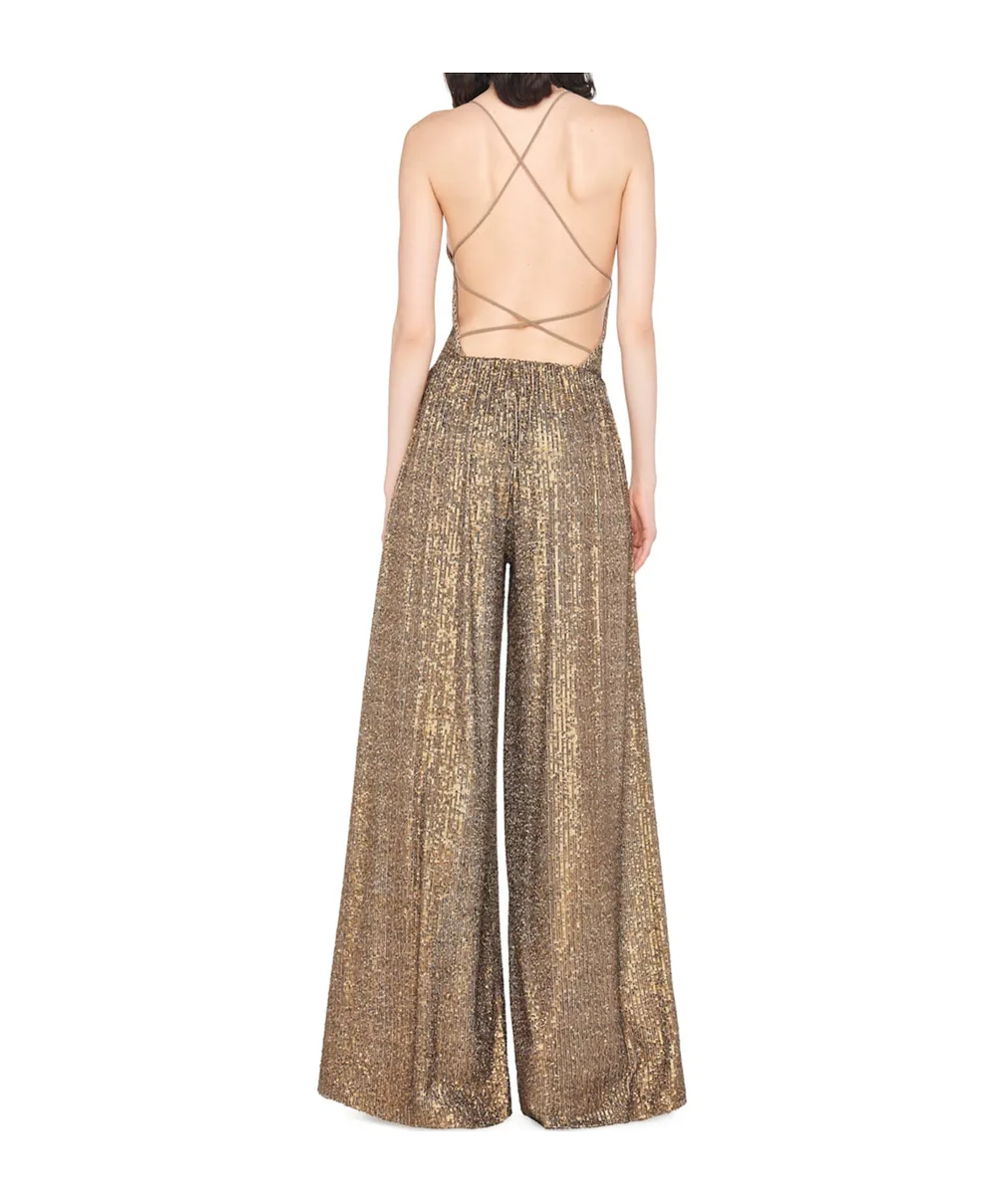 V-Neck Jumpsuit