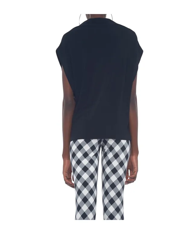 Norma Kamali Draped Sleeveless Top