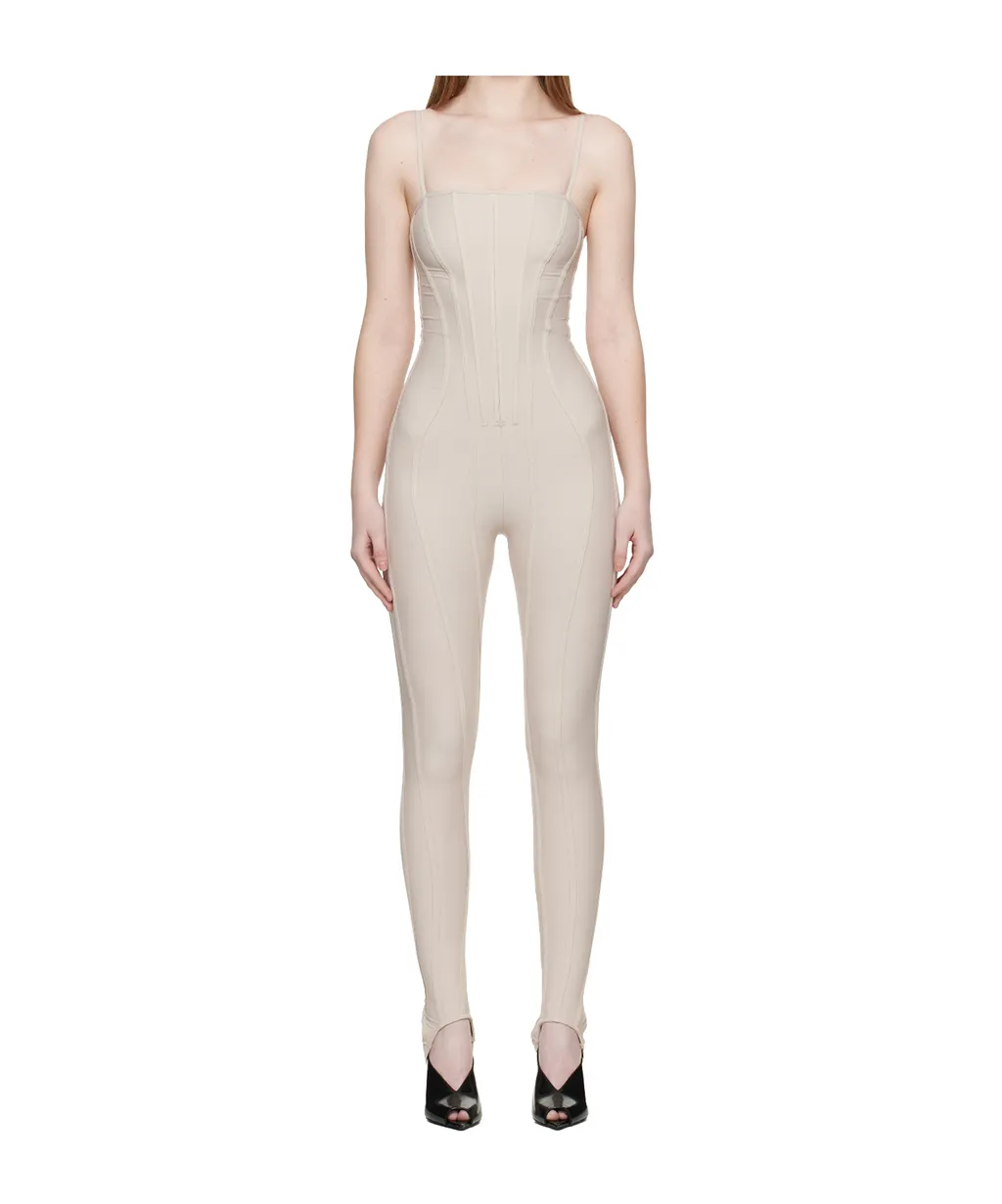Corset-Detail Jumpsuit
