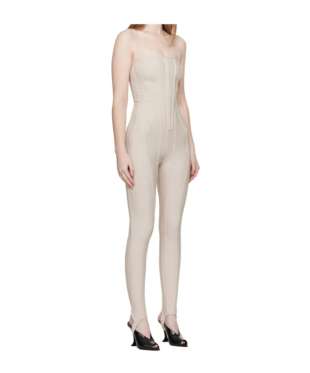 Corset-Detail Jumpsuit
