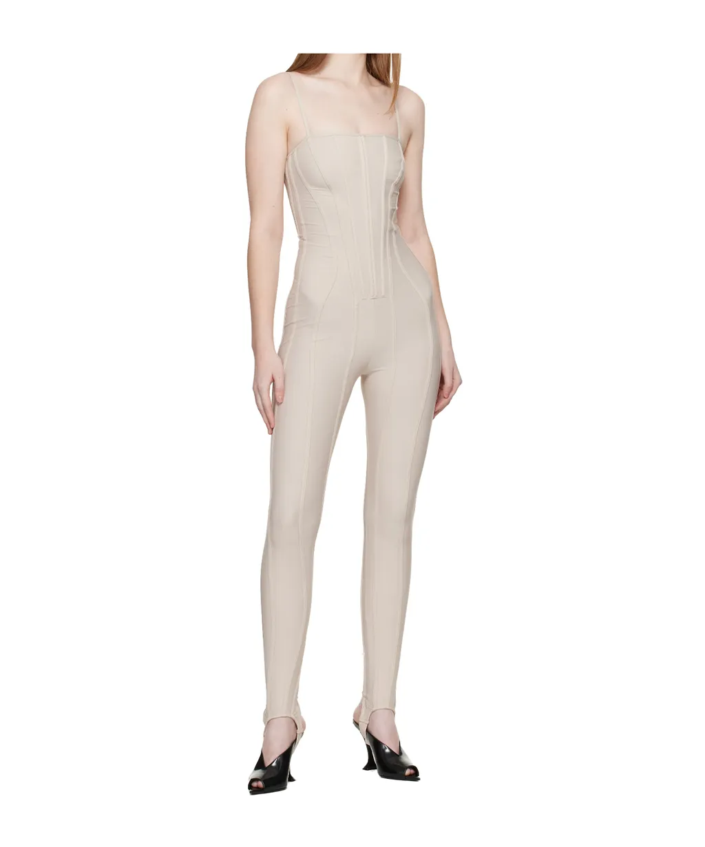Corset-Detail Jumpsuit