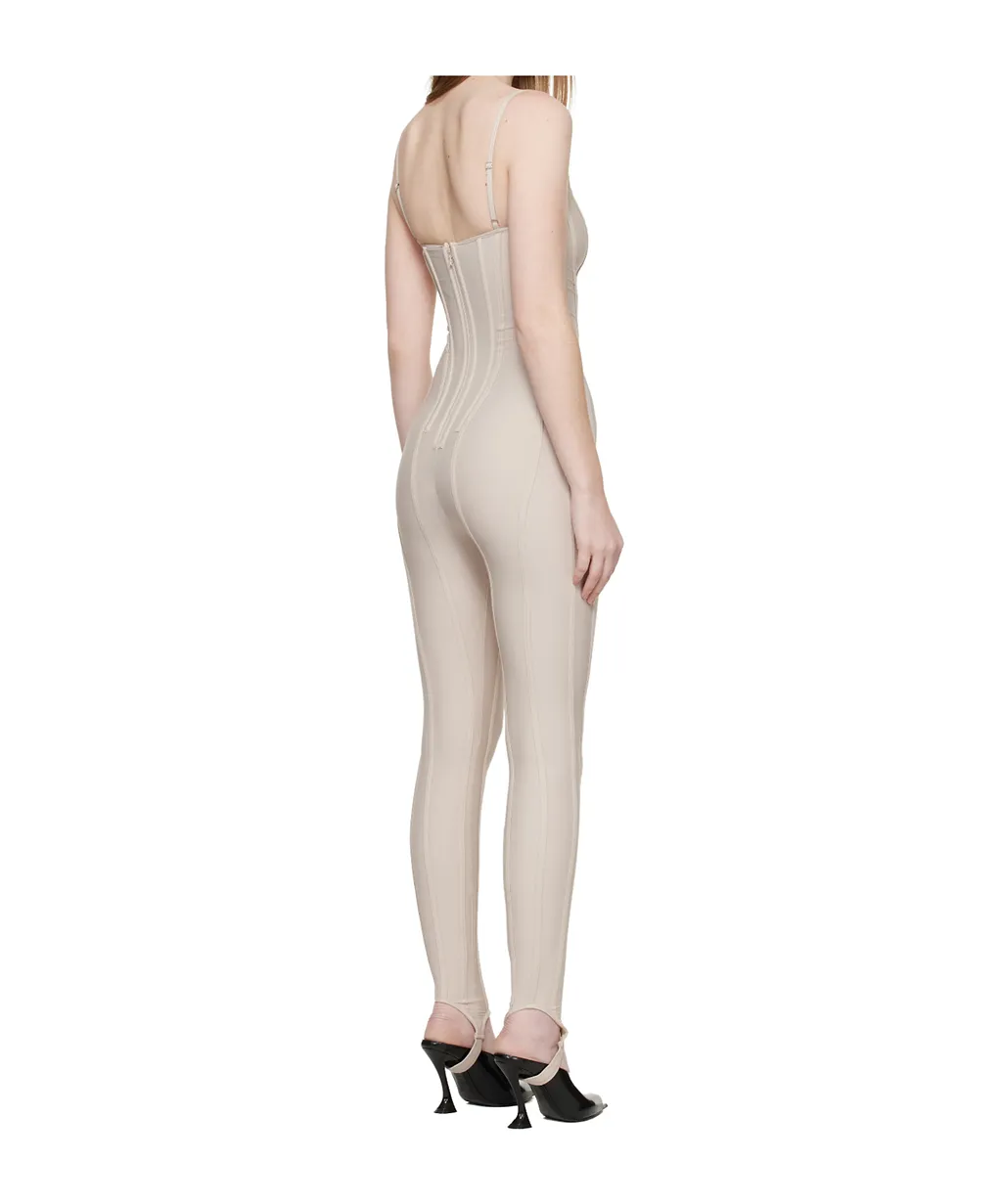 Corset-Detail Jumpsuit