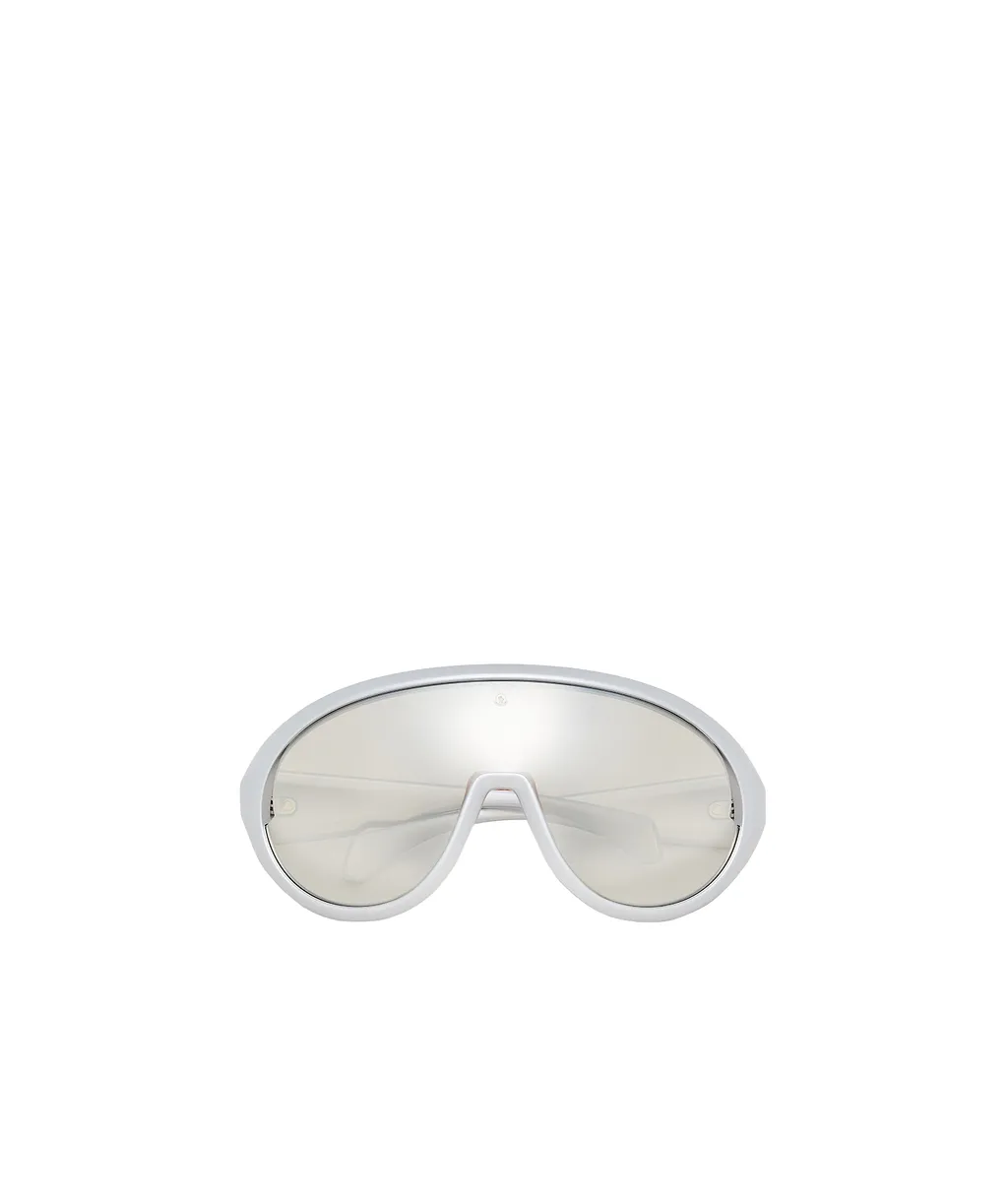 Contrast Oval Sunglasses