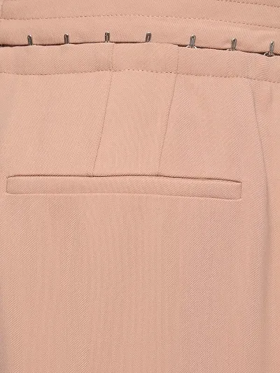 Hook And Button Straight Pants