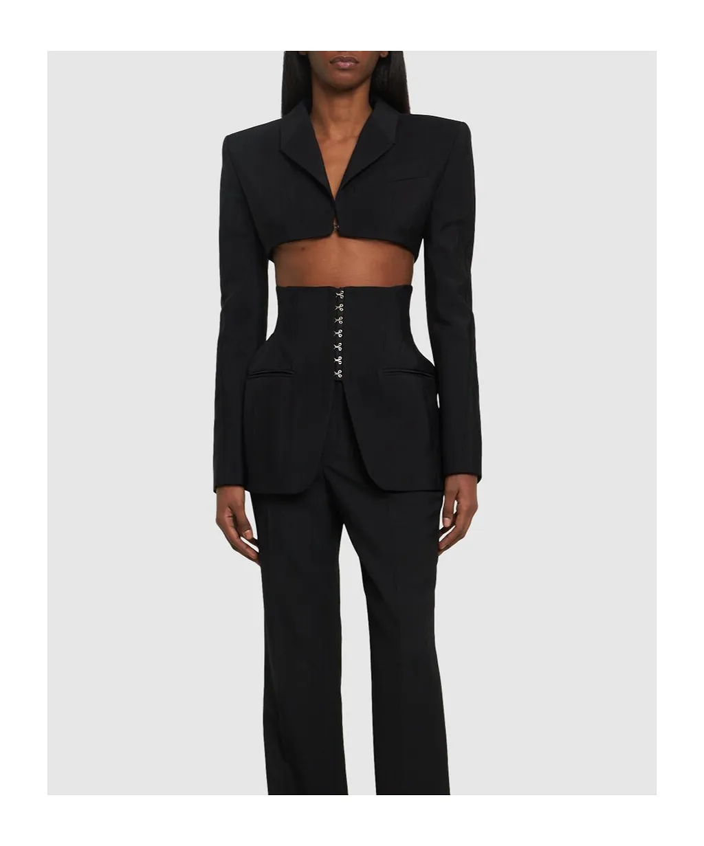 Hollowed-Out Casual Jacket