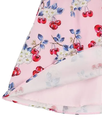 Cherry Printed Dress