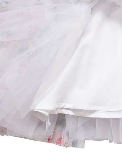 Cherry Printed Tulle Dress