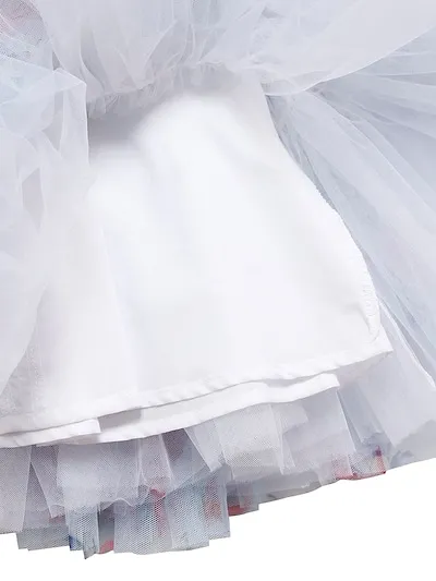 Cherry Printed Tulle Dress