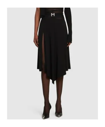 Logo Midi Skirt