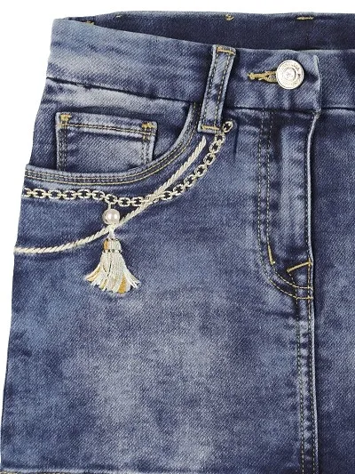 Cotton Denim Skirt