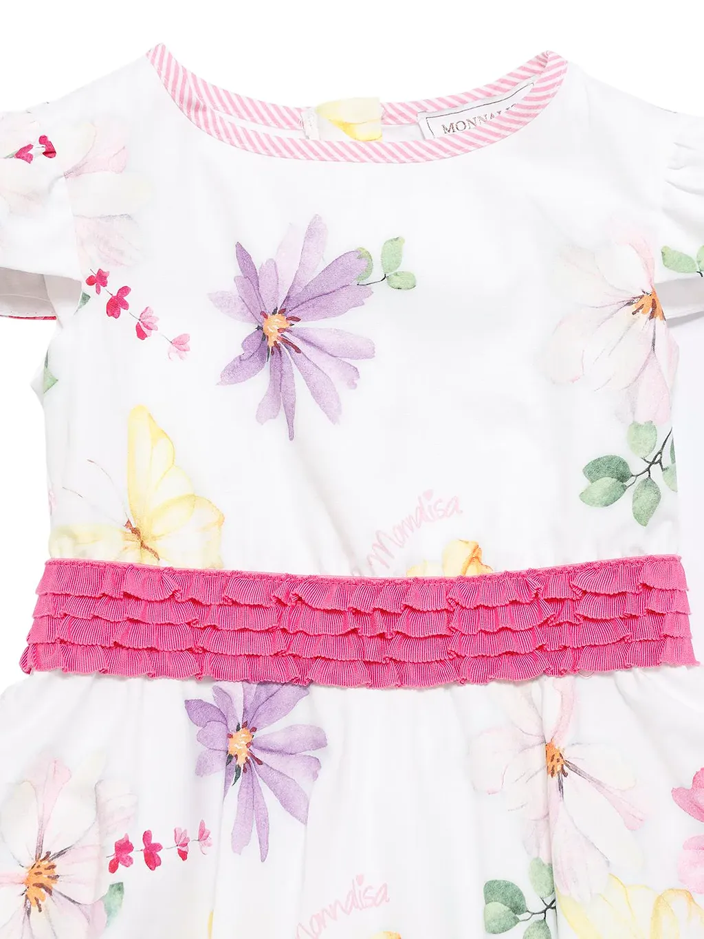 Floral Print Cotton Poplin Dress