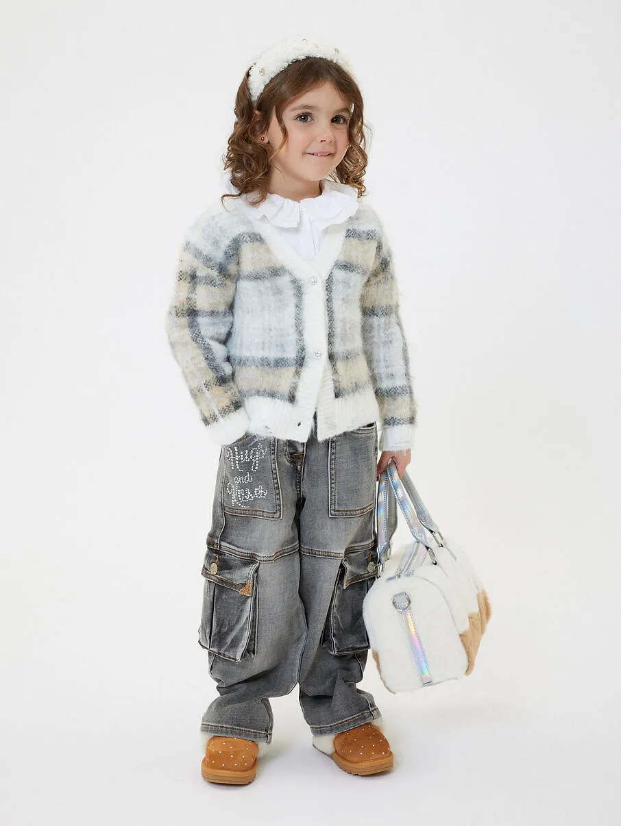 Crystal-Embellished Jeans