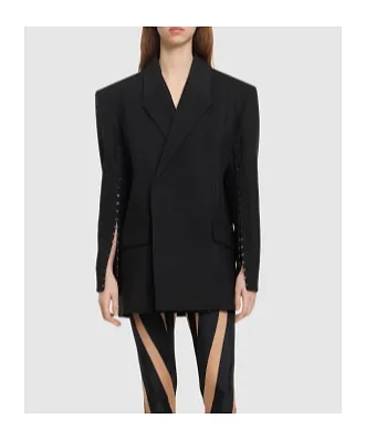 Long-Sleeved Suit Coat
