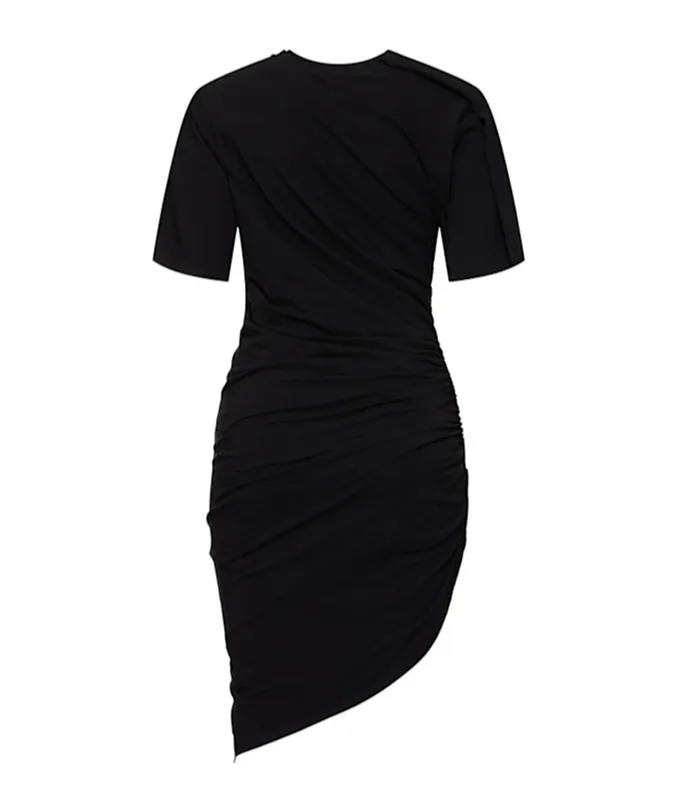 Pendulous Knitted Mini Dress