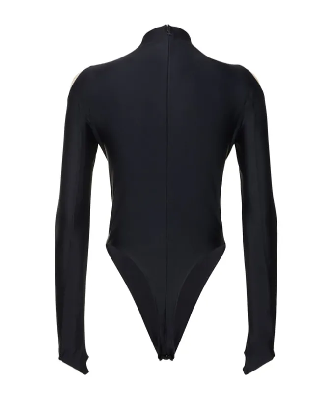 Open-Necked Seamless Jumpsuit