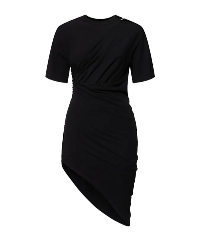 Pendulous Knitted Mini Dress