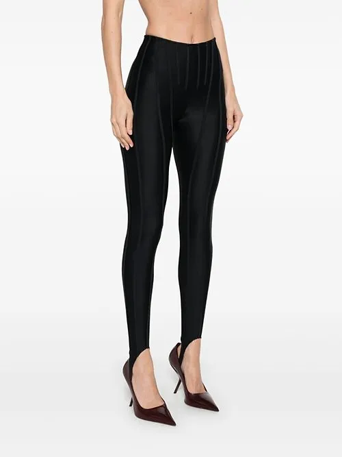 Panelled Corseted Leggings