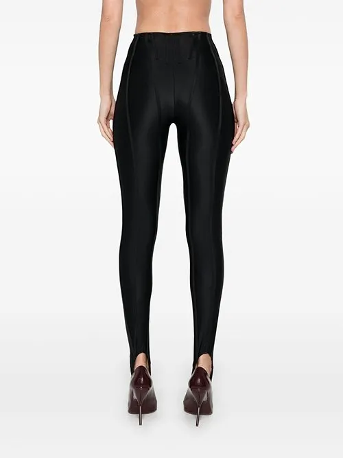 Panelled Corseted Leggings