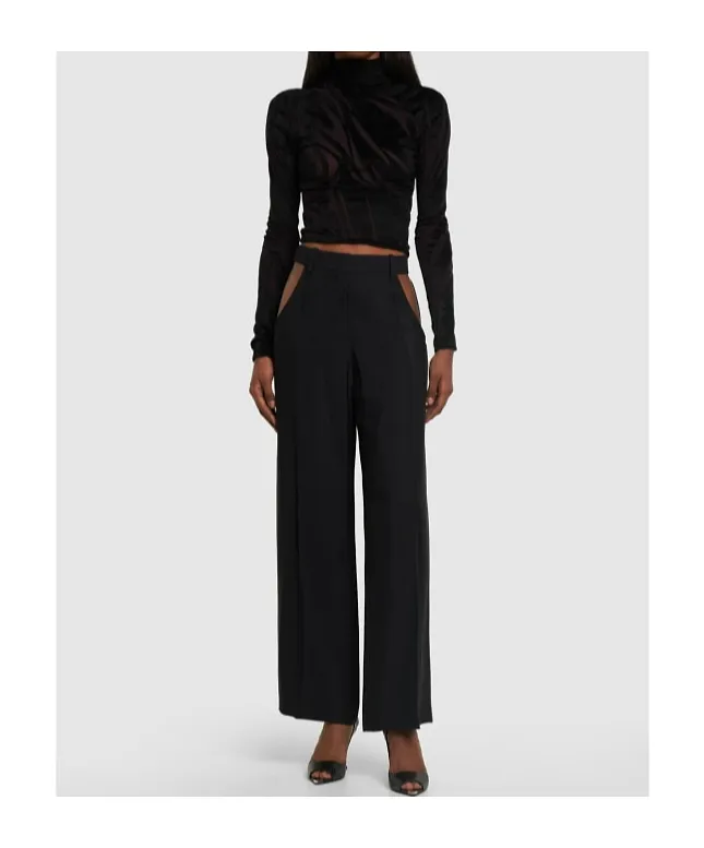 Pleated Slouch Pants
