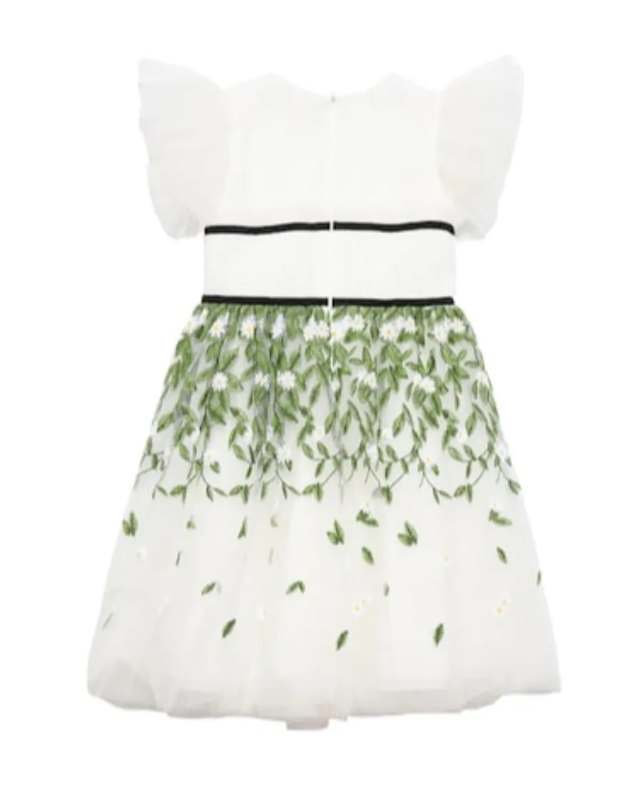 Logo Tulle Dress