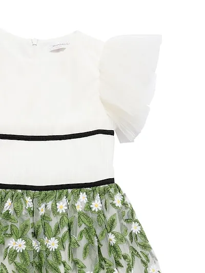 Logo Tulle Dress