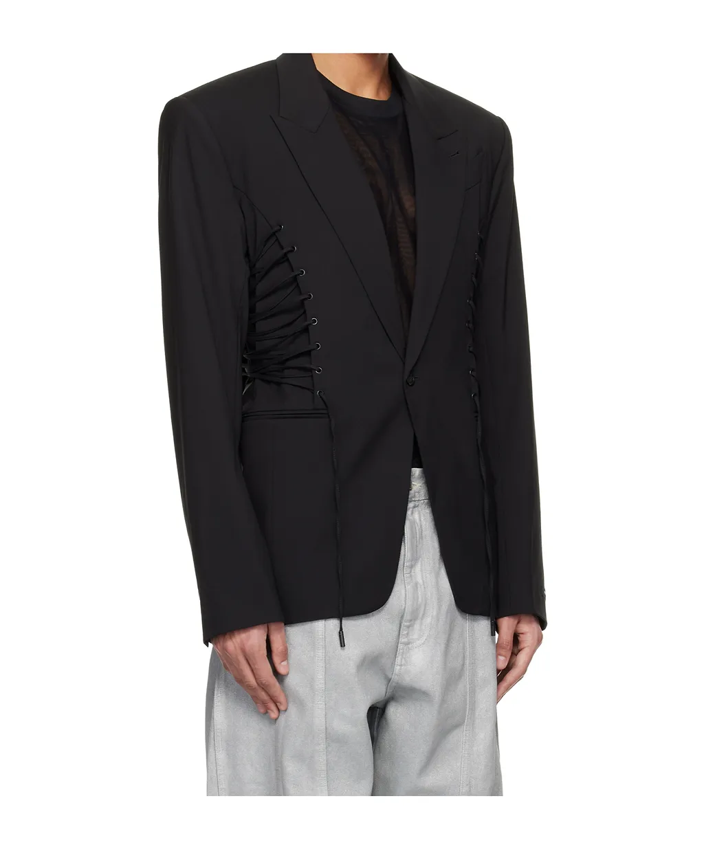 Single-Breasted Suit Jacket