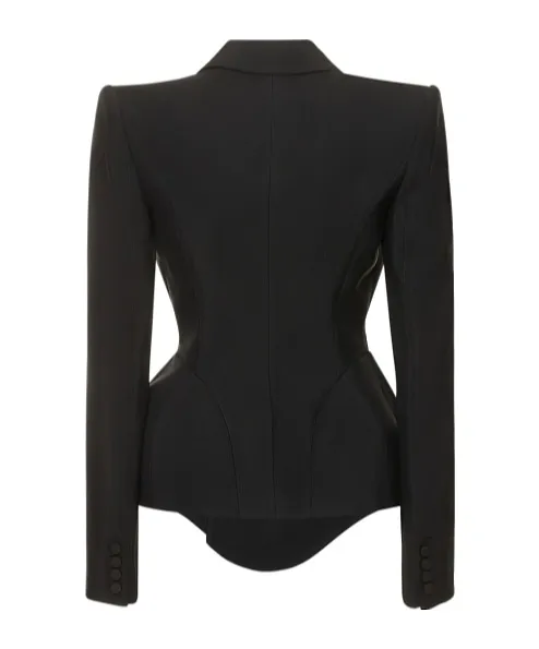 Single-Button Casual Jacket