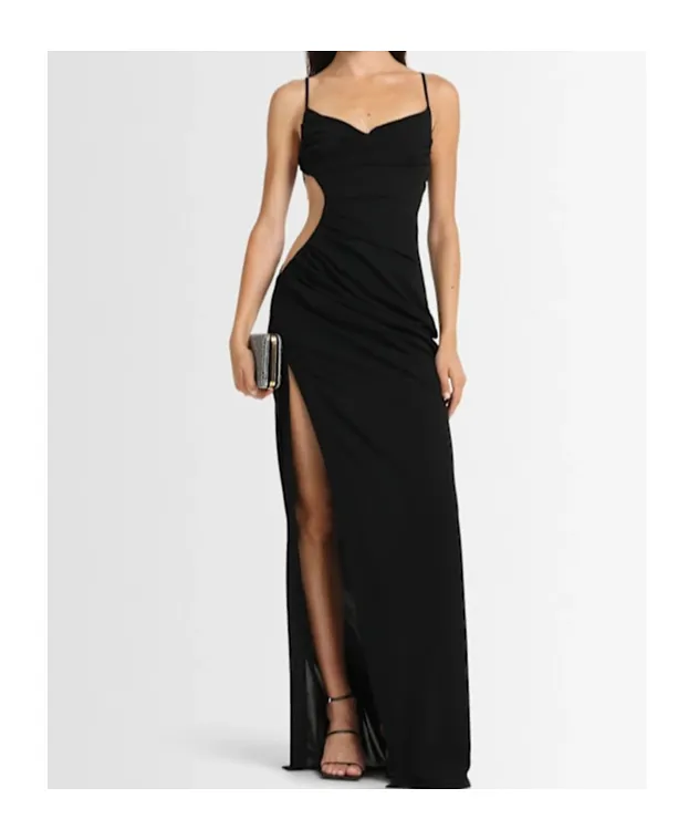 Slit Detail Dress