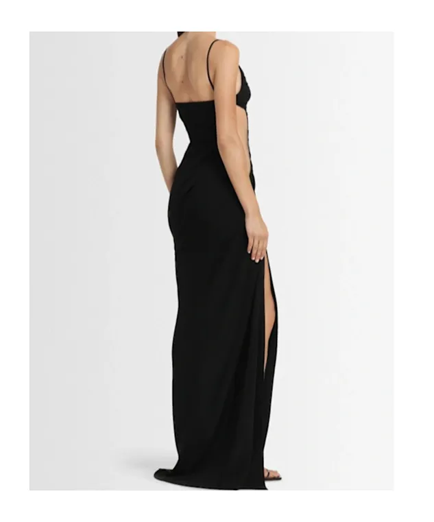 Slit Detail Dress