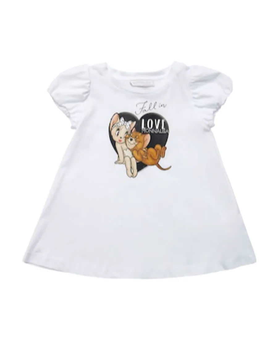 Pattern Printed Jersey T-Shirt