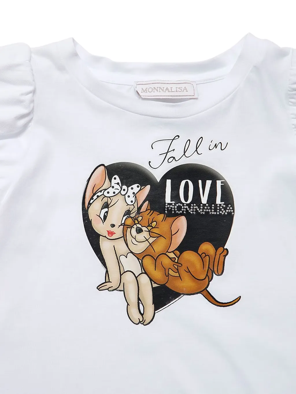 Pattern Printed Jersey T-Shirt