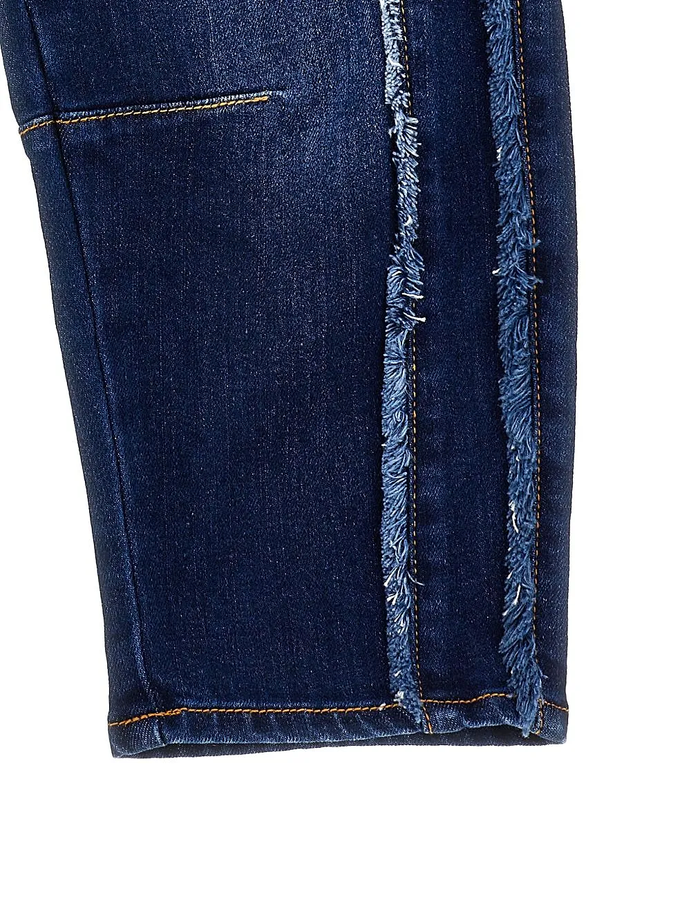 Monnalisa X Hello Kitty Straight-Leg Fringed Jeans